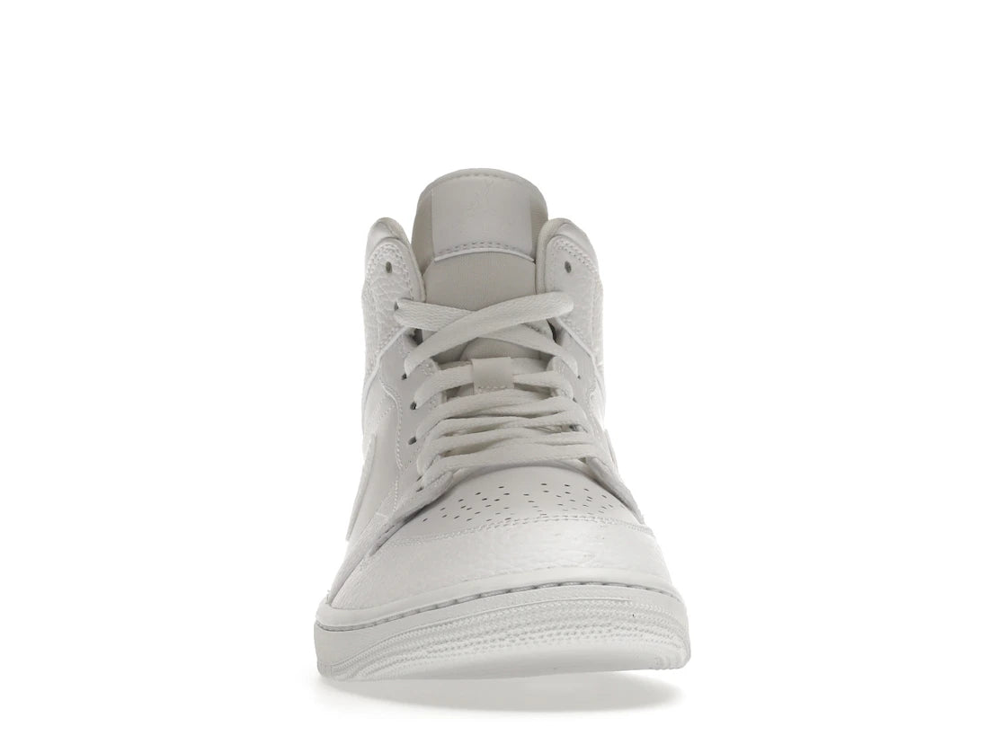 Jordan 1 Mid Triple White 2.0 (2020)