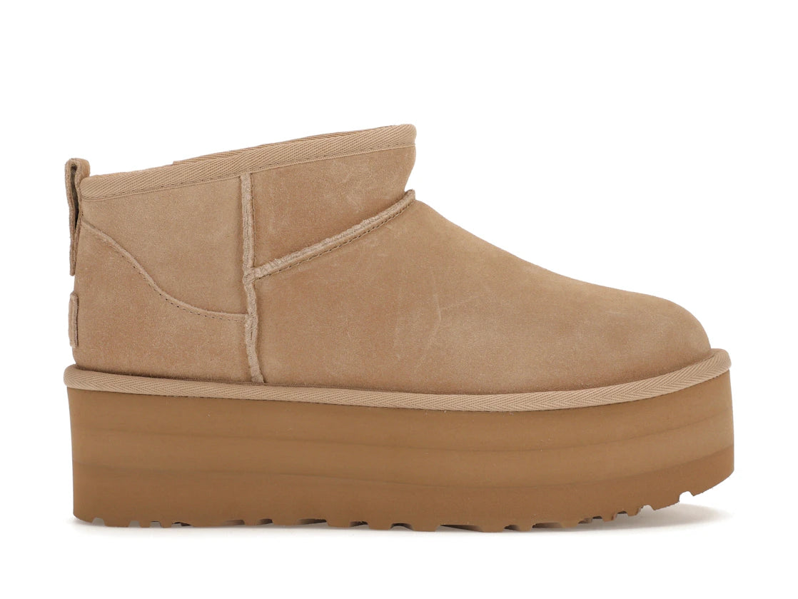 UGG Classic Ultra Mini Platform Boot Sand (W)