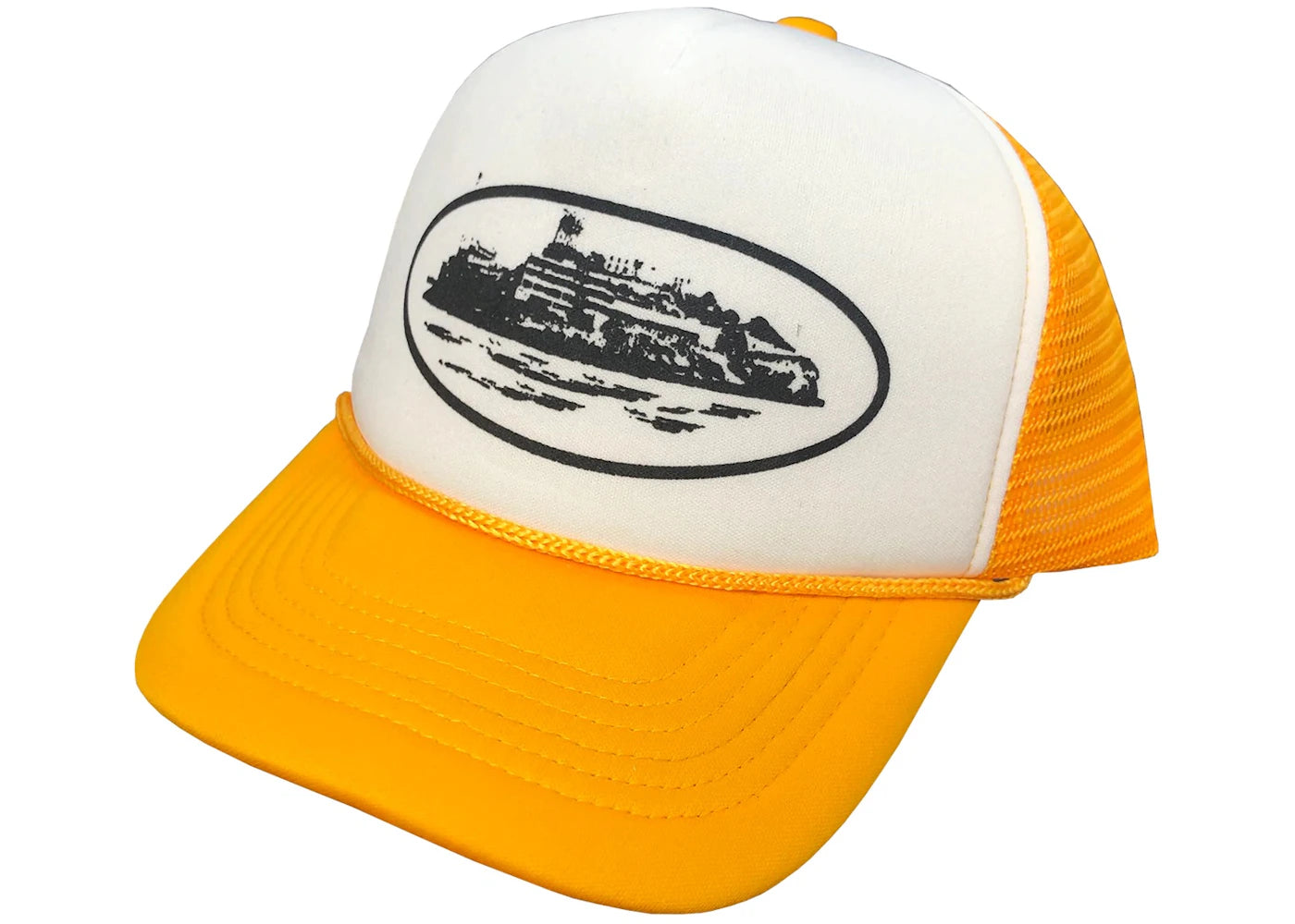 Corteiz Alcatraz Trucker Hat Sunset