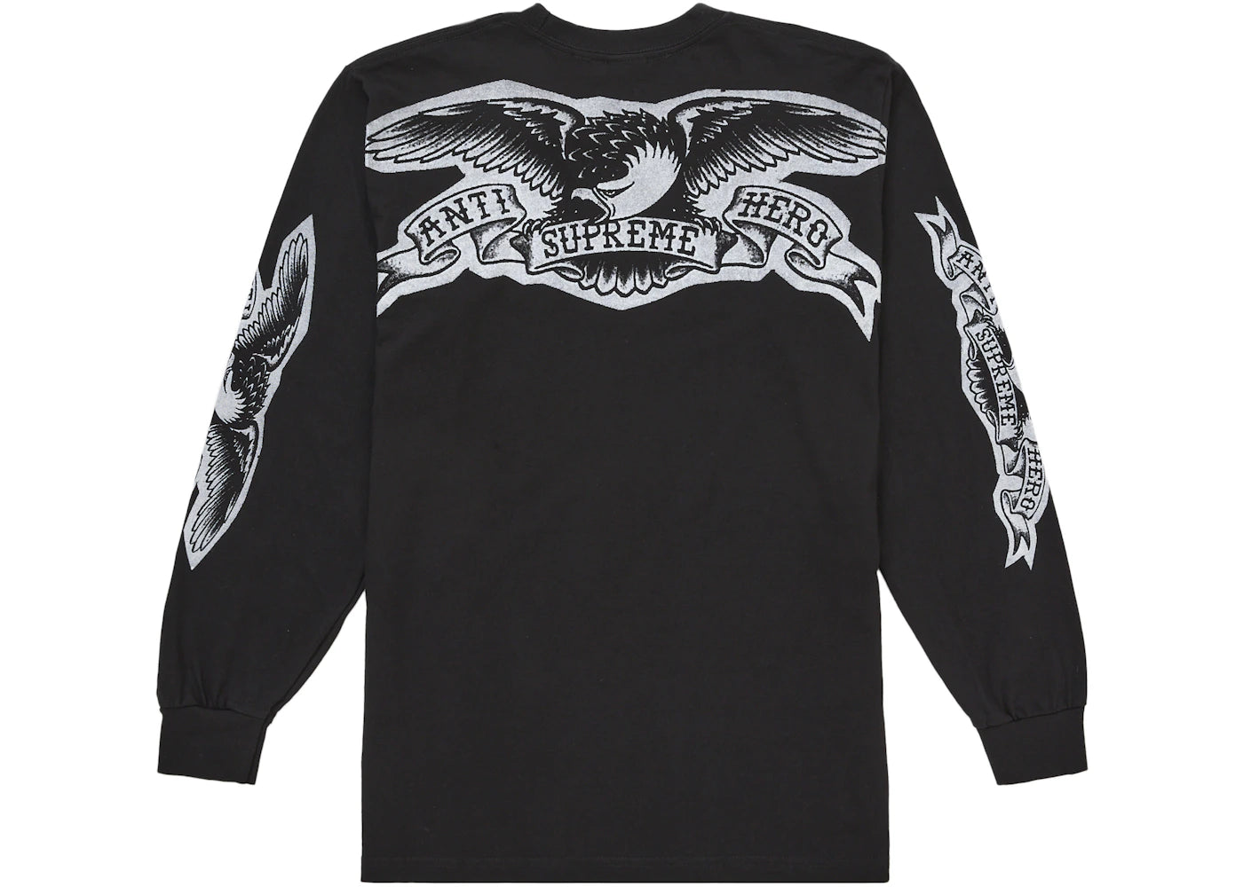 Supreme ANTIHERO Eagle L/S Tee Black