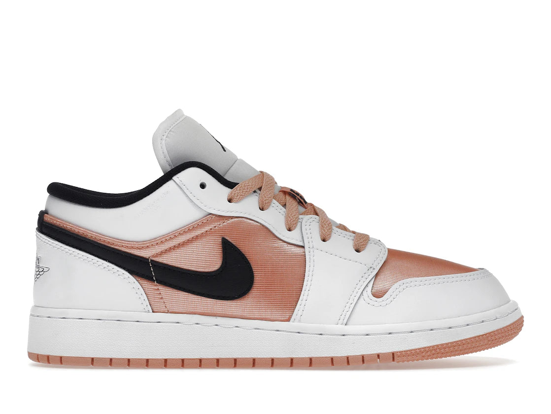 Jordan 1 Low White Light Madder Root (GS)