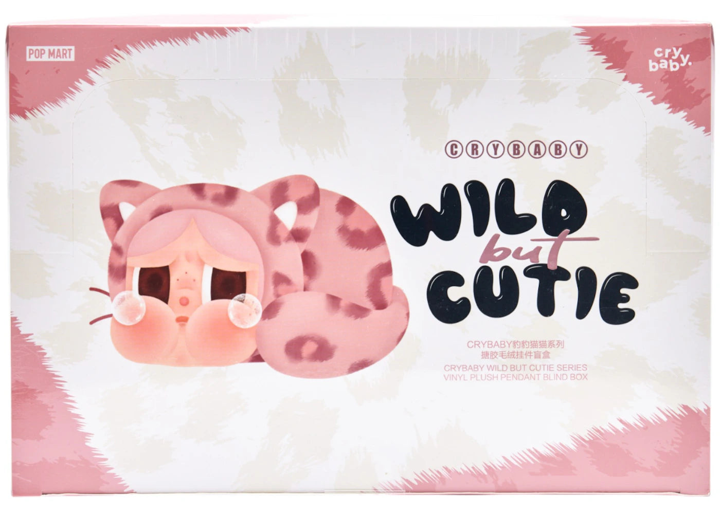 Pop Mart CRYBABY Wild but Cutie Series Vinyl Plush Pendant Sealed Case (6 Blind Box)