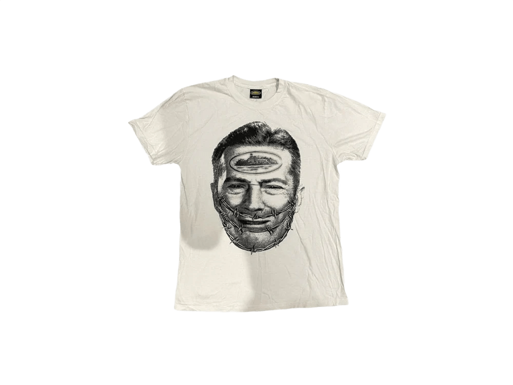 Corteiz Dead Prezzy Tee White Black