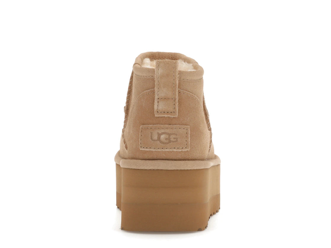 UGG Classic Ultra Mini Platform Boot Sand (W)