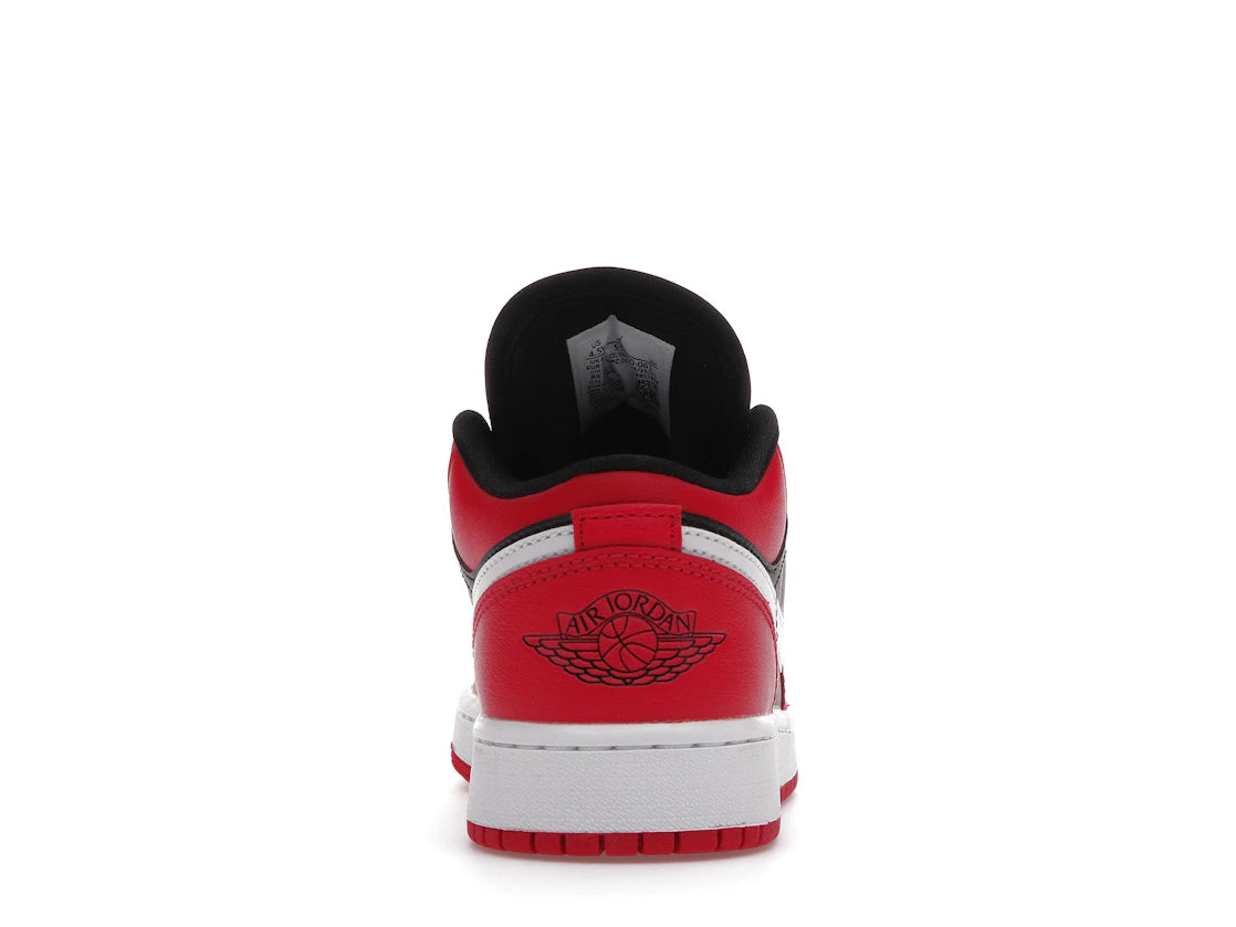 Jordan 1 Low Black Very Berry (GS)