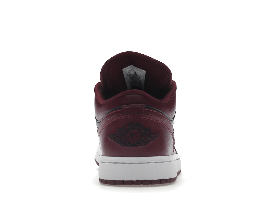 Jordan 1 Low Black Dark Beetroot (Women's)