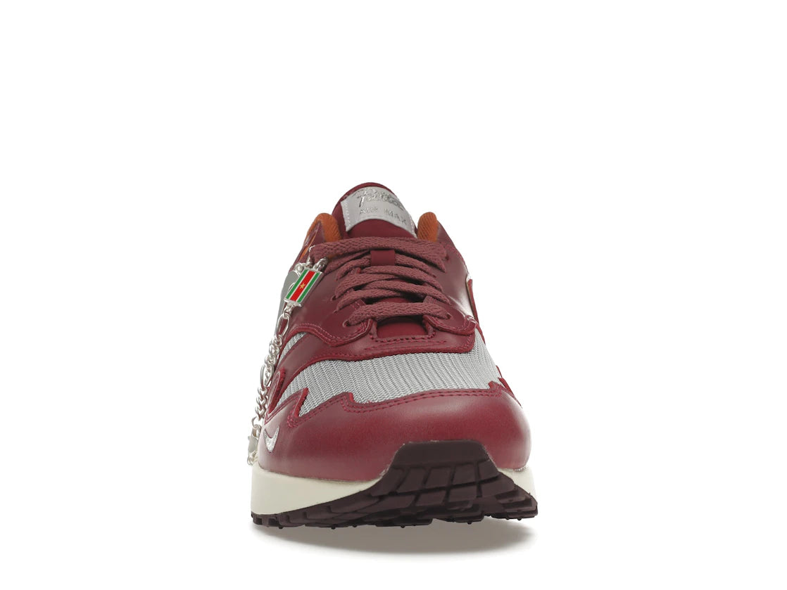 Nike Air Max 1 Patta Waves Rush Maroon (without Bracelet)