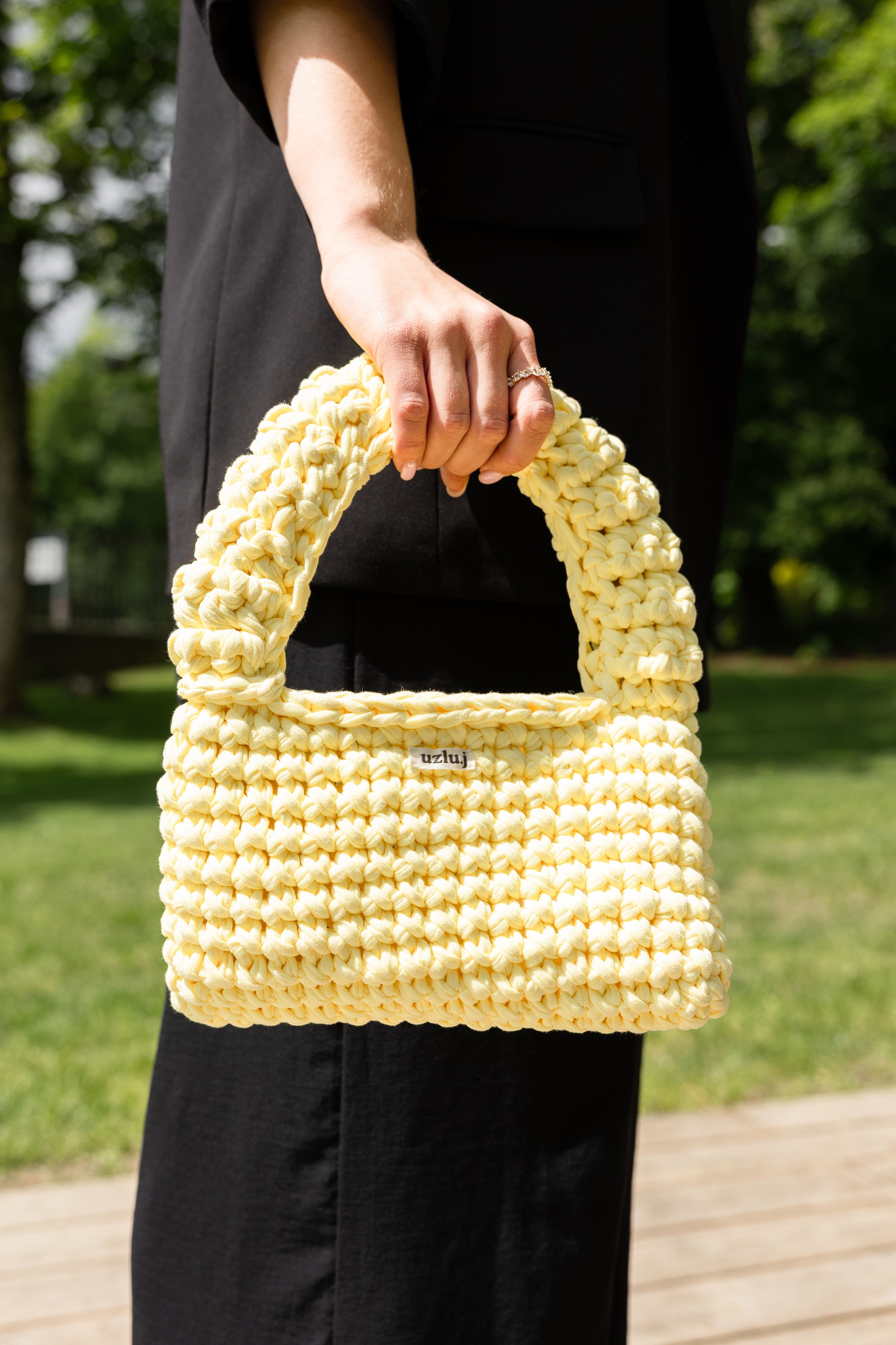 Uzlu.j - hand bag MAGNOLIE yellow