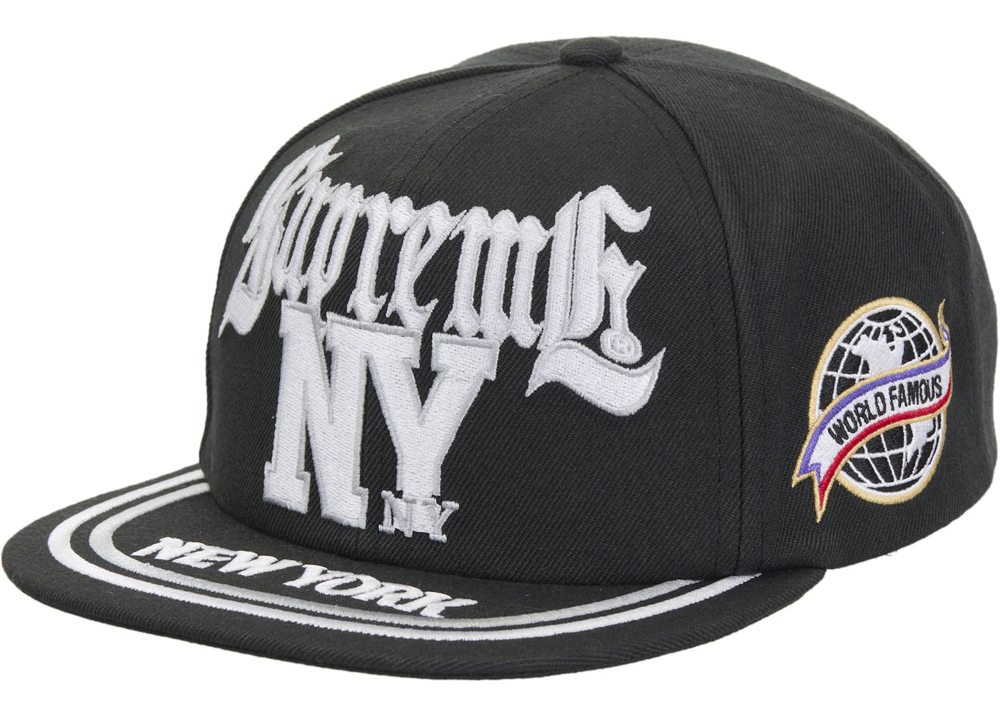 Supreme New York 6-Panel Black