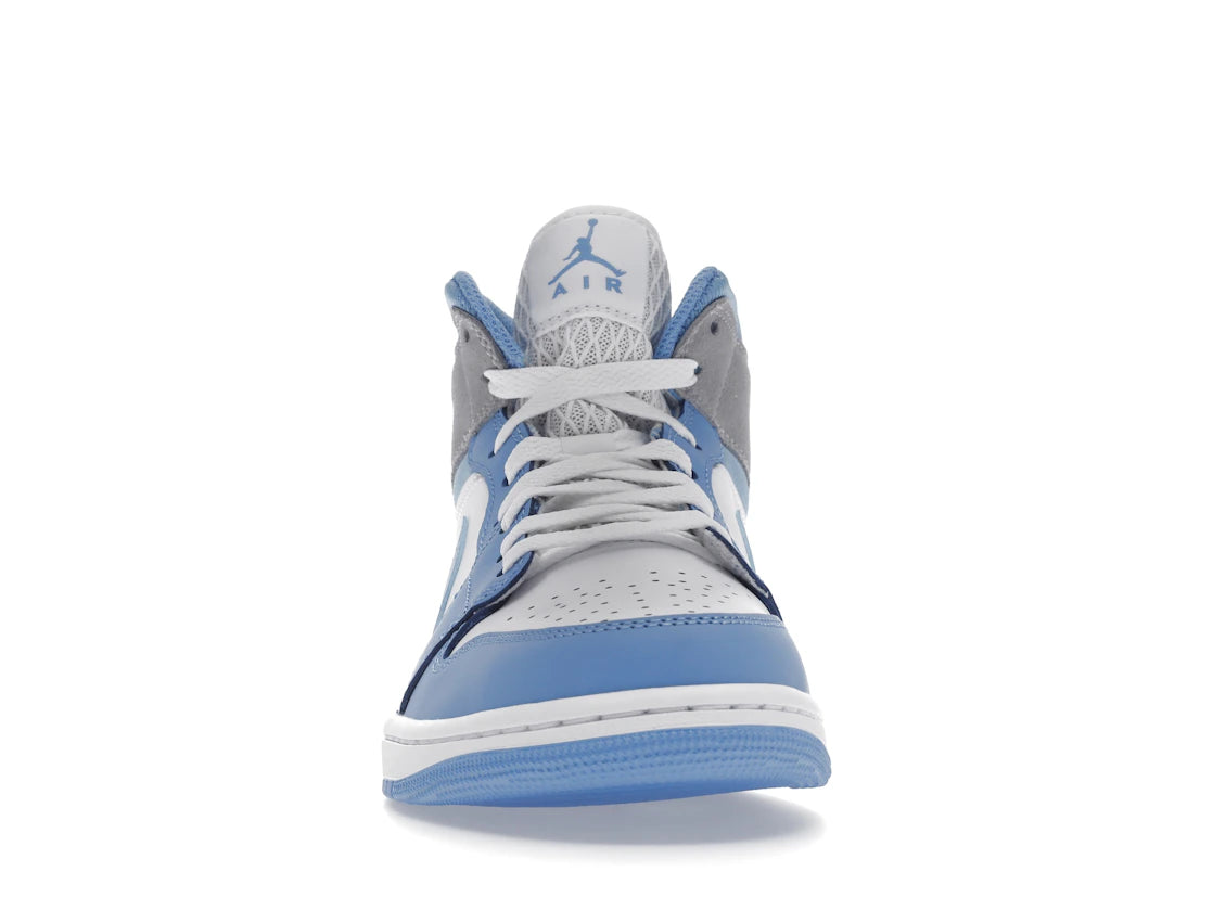 Jordan 1 Mid University Blue Grey