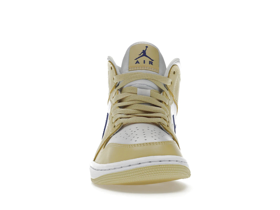 Jordan 1 Mid Lemon Wash Lapis (Women's)