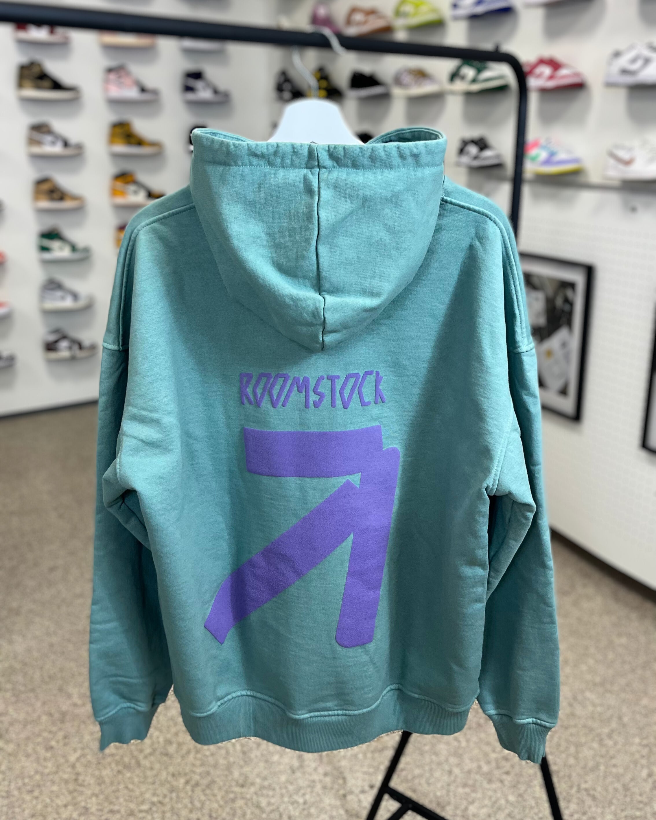 ROOMSTOCK 8th Anniversary Edition hoodie MINERAL BLUE