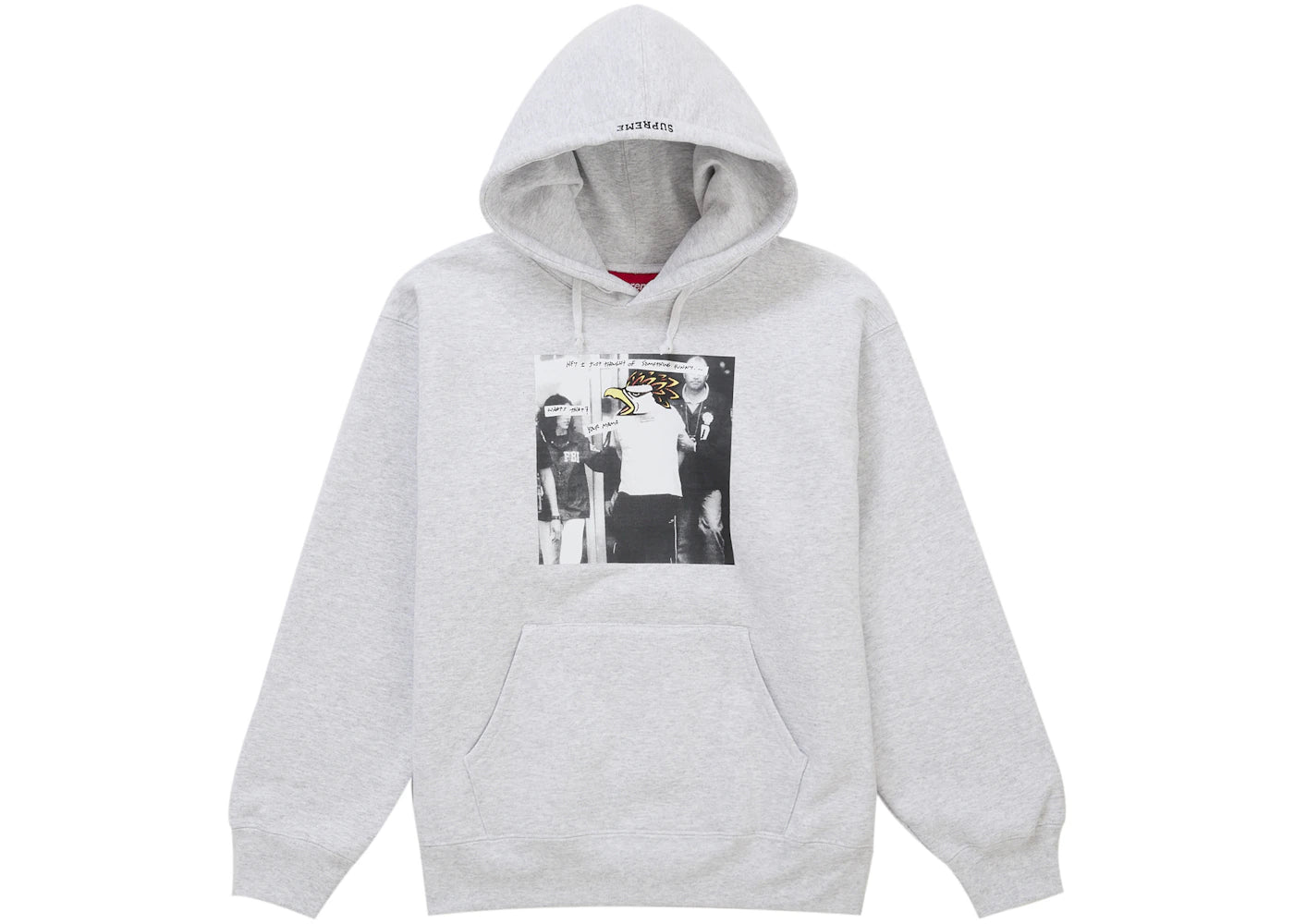Supreme ANTIHERO Hooded Sweatshirt (FW25) Ash Grey