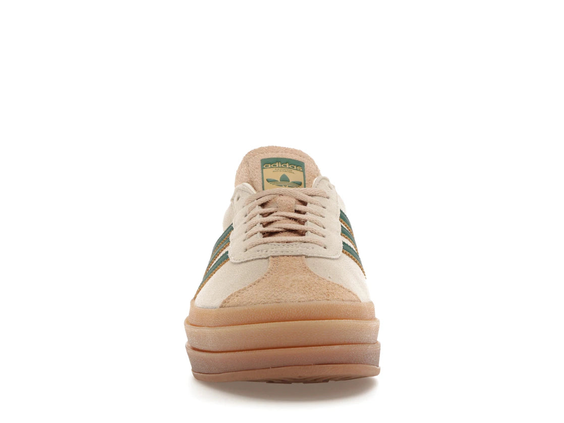 adidas Gazelle Bold Magic Beige Collegiate Green (W)