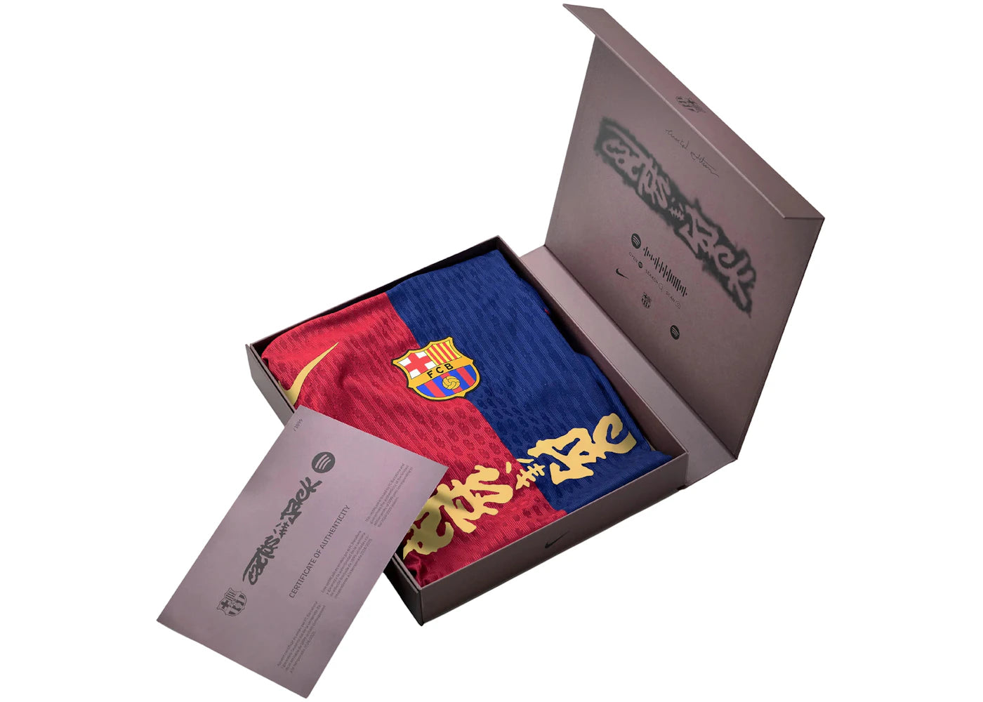FC Barcelona x Travis Scott Limited Edition Match Home 2024/25 Jersey Blue/Scarlet