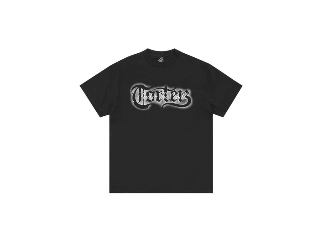 Corteiz Rtw tatted tee black