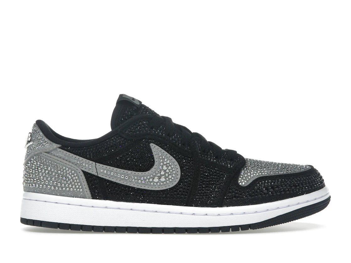 Jordan 1 Retro Low OG Swarovski Stealth (Women's)