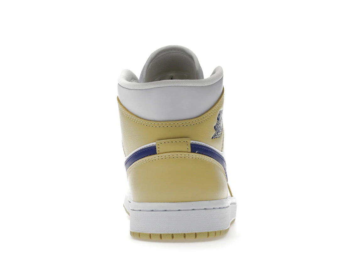 Jordan 1 Mid Lemon Wash Lapis (Women's)