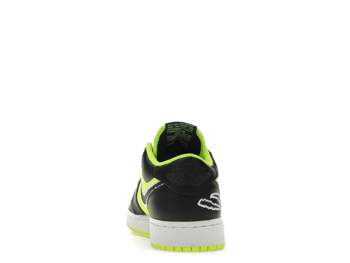 Jordan 1 Low SE Black Cat Volt (GS)