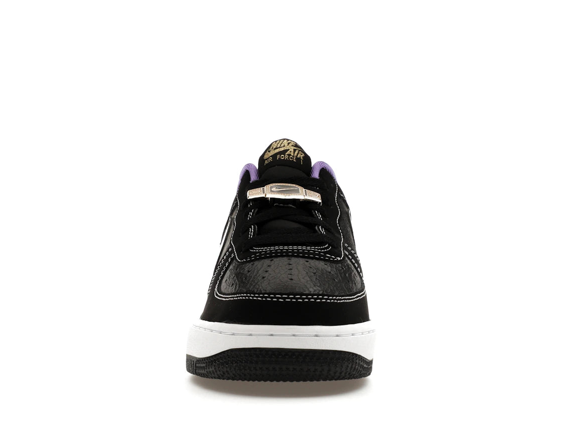 Nike Air Force 1 Low '07 LV8 World Champ Black Purple (GS)
