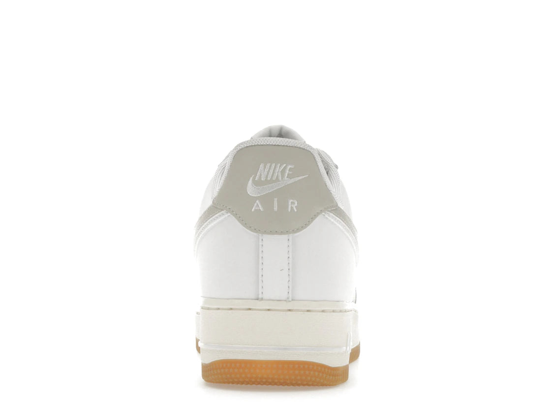 Nike Air Force 1 Low '07 White Sail Light Silver Gum