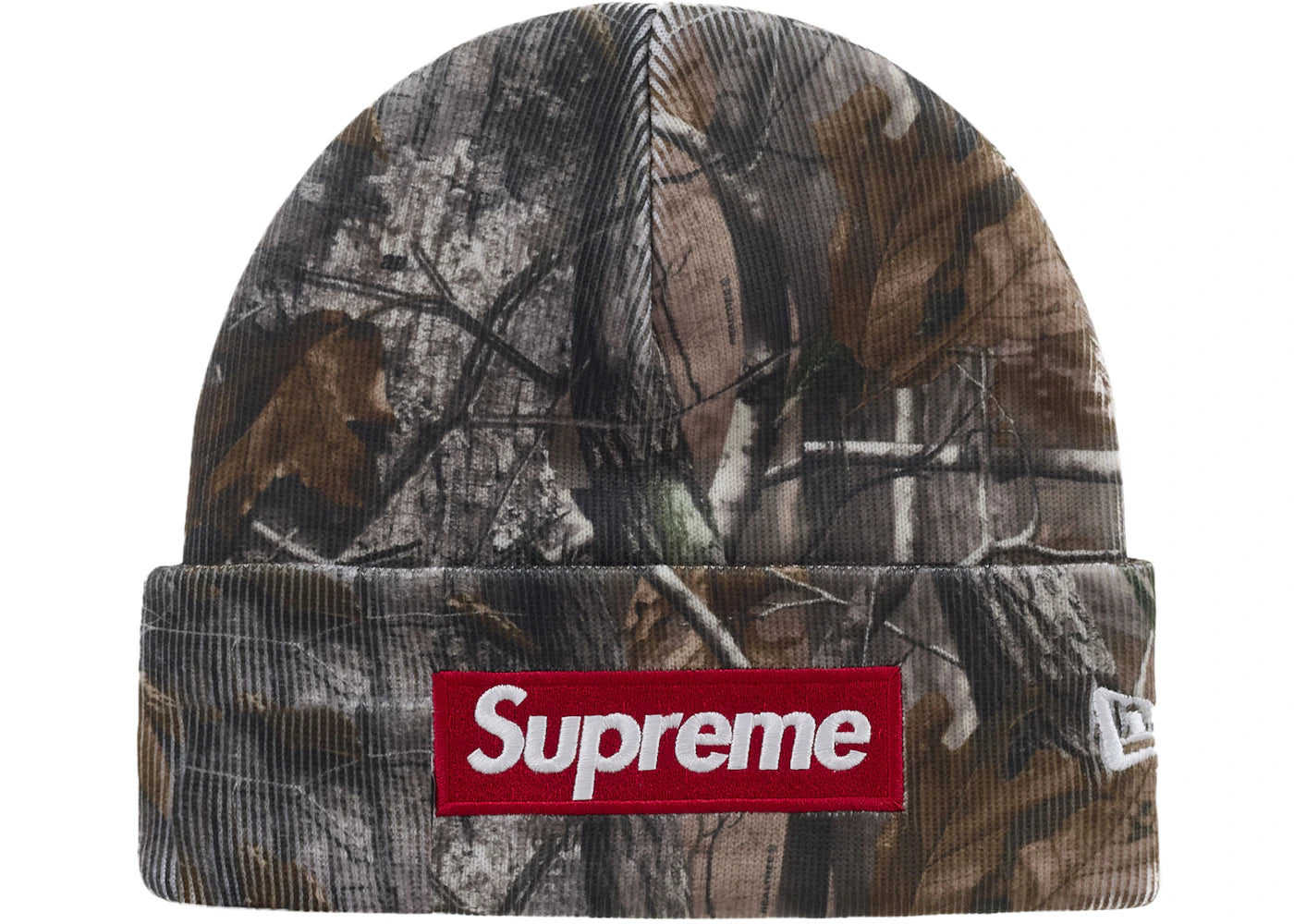 Supreme New Era Box Logo Beanie (FW25) Realtree AP Camo
