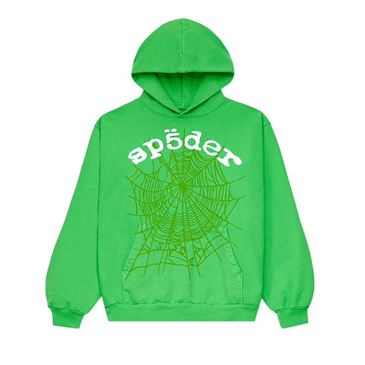 Sp5der Legacy Hoodie Green