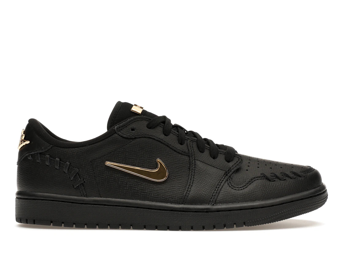 Jordan 1 Low Method of Make Black Metallic Gold (W)