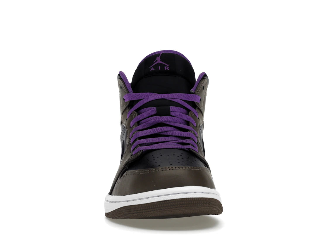 Jordan 1 Mid Purple Mocha