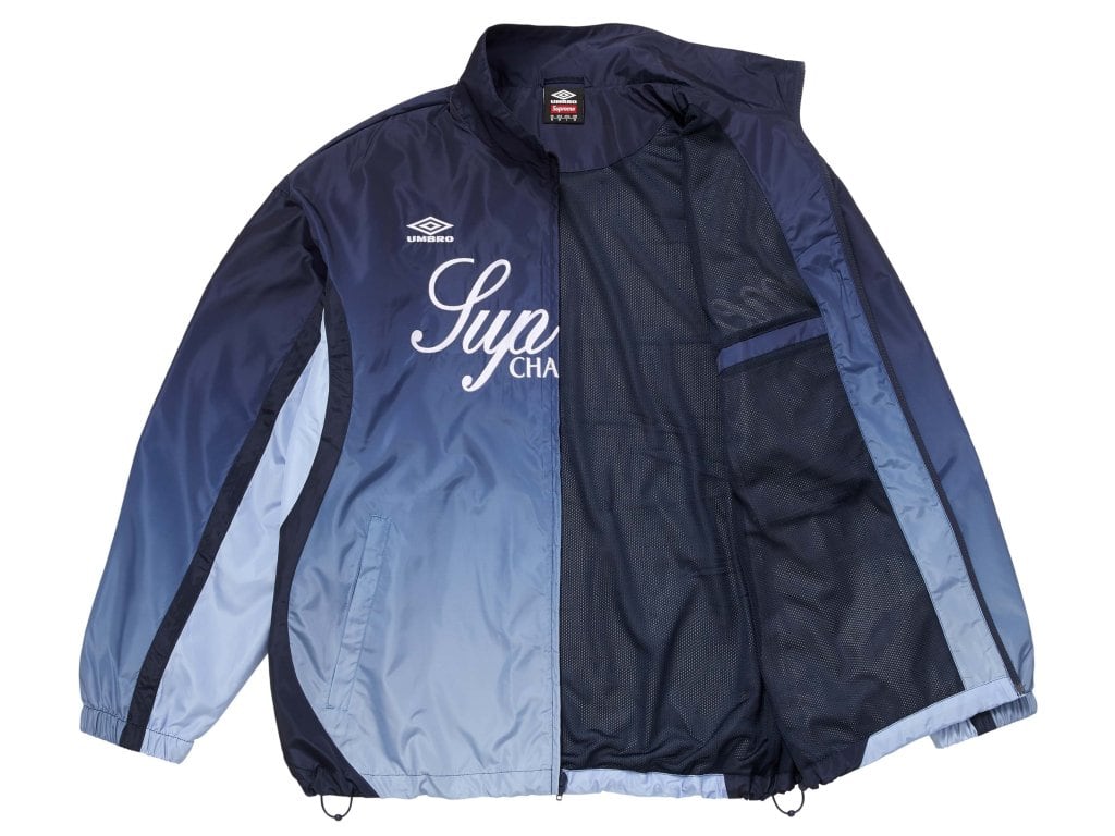 Supreme Umbro Gradient Track Jacket Navy