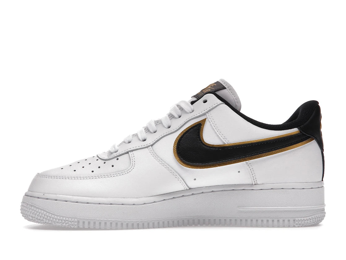 Nike Air Force 1 Low '07 LV8Double Swoosh White Metallic Gold