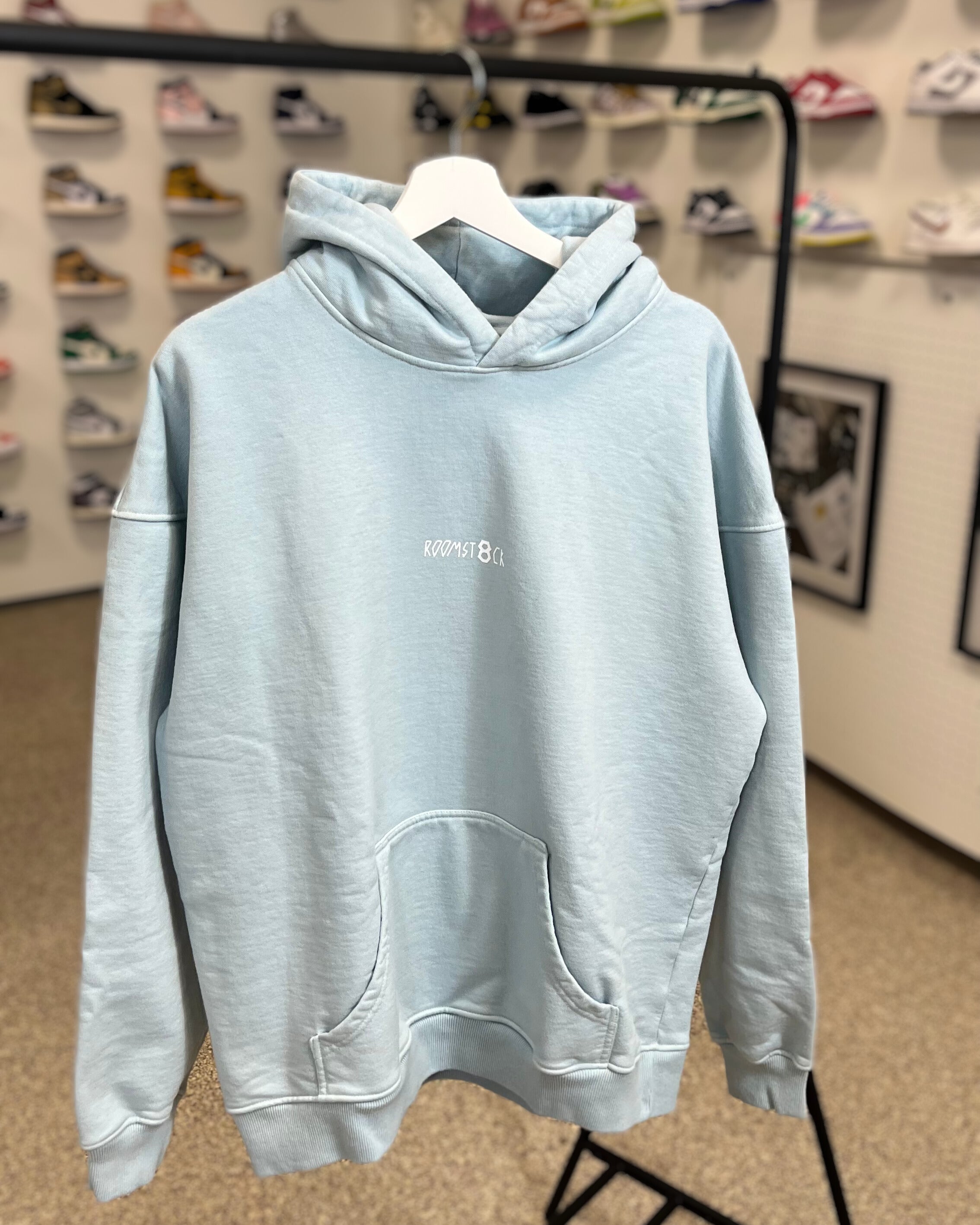 ROOMSTOCK 8th Anniversary Edition hoodie BABY BLUE