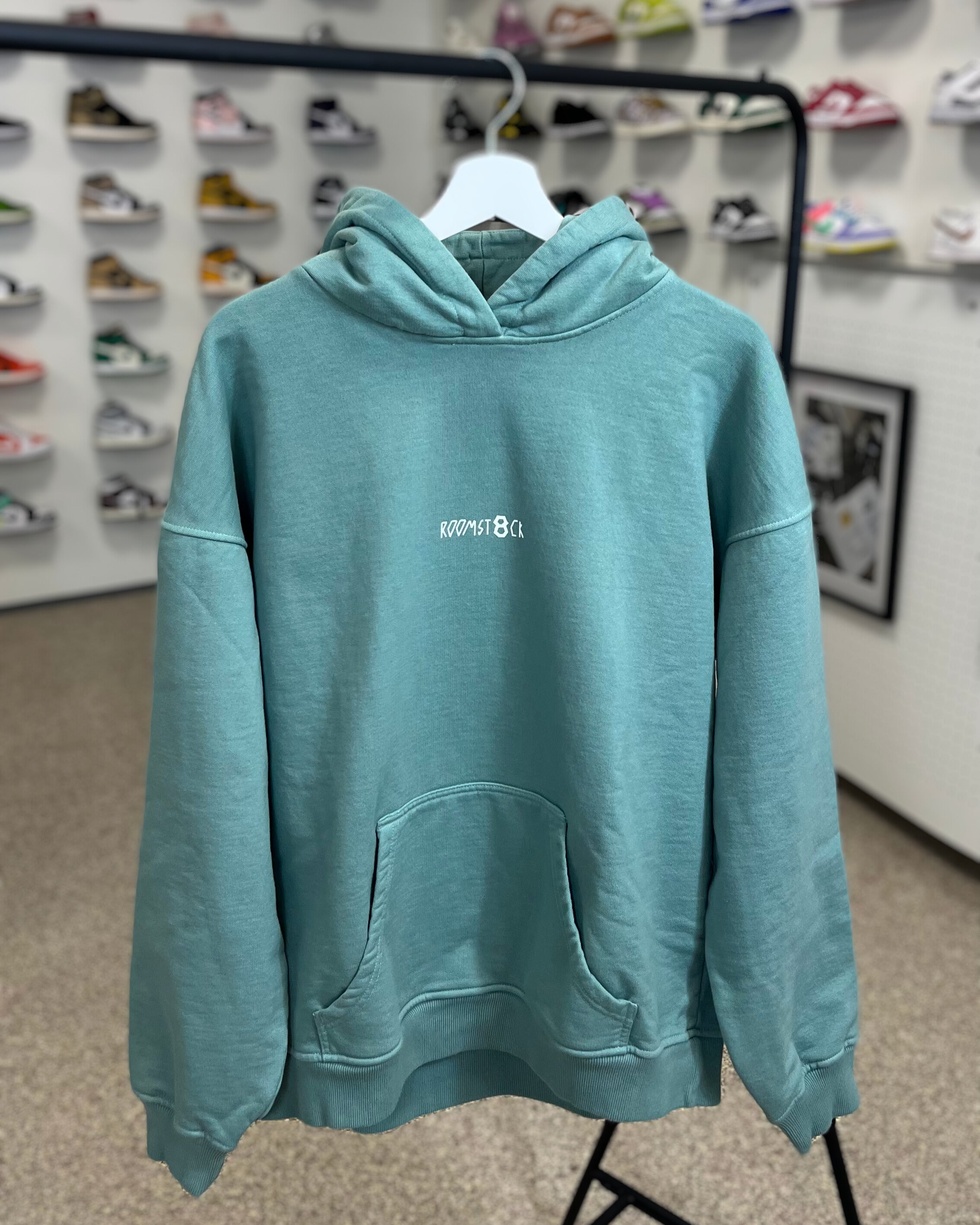 ROOMSTOCK 8th Anniversary Edition hoodie MINERAL BLUE