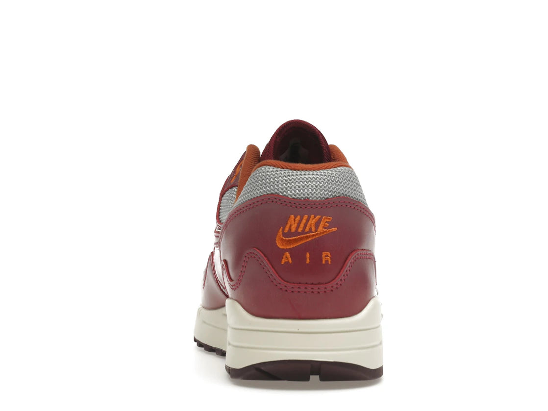 Nike Air Max 1 Patta Waves Rush Maroon (without Bracelet)