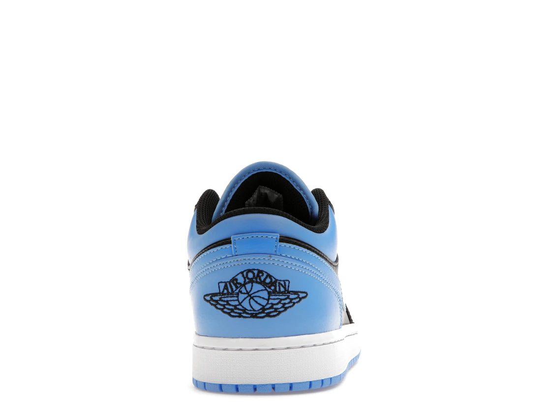 Jordan 1 Low Black University Blue