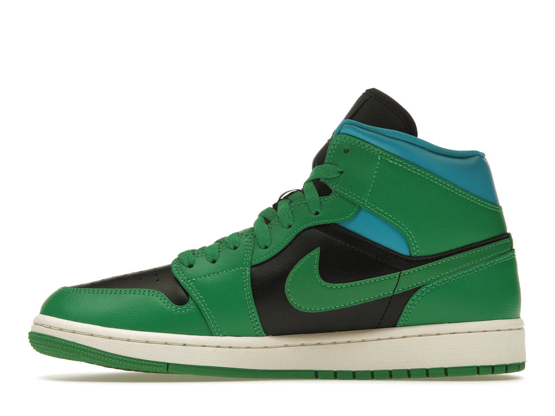 Jordan 1 Mid Lucky Green Aquatone (Women's)