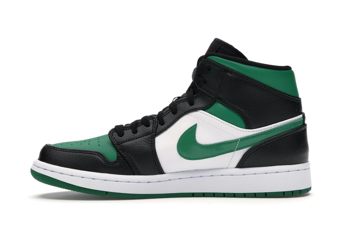 Jordan 1 Mid Green Toe