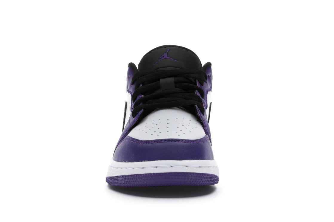 Jordan 1 Low Court Purple White (GS)