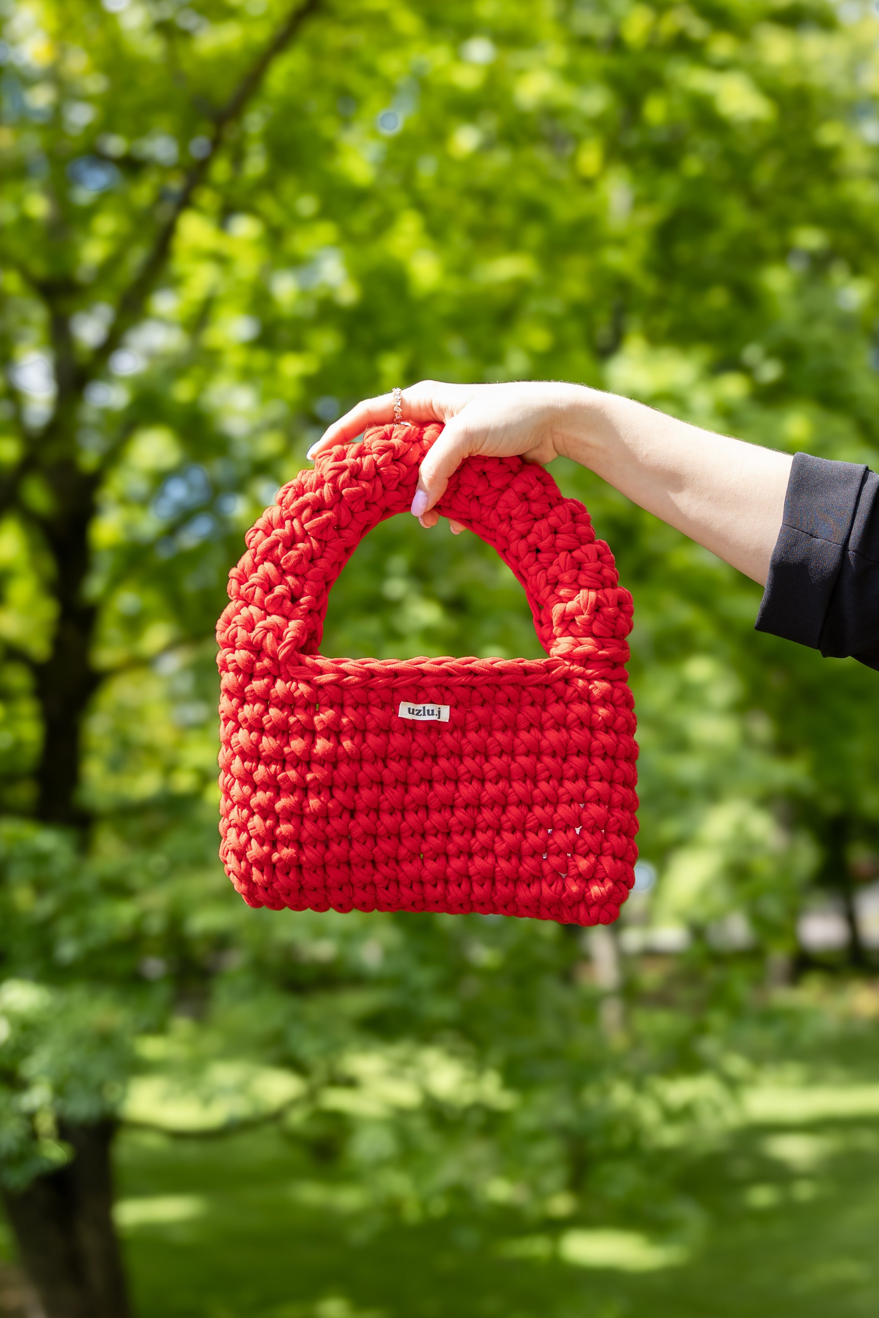 Uzlu.j - hand bag MAGNOLIE red