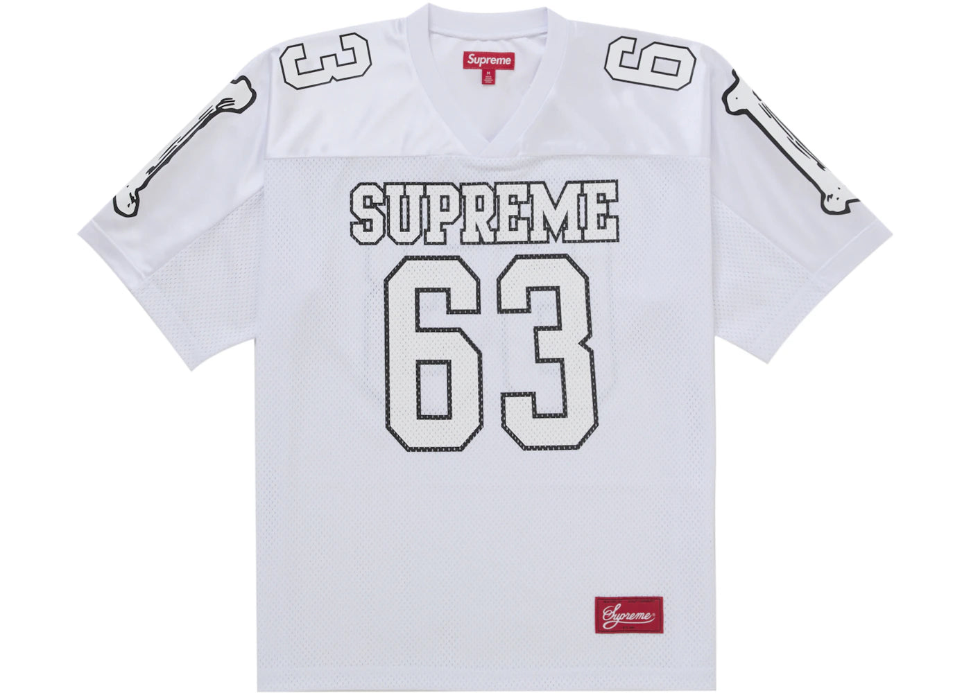 Supreme Bones Football Jersey White
