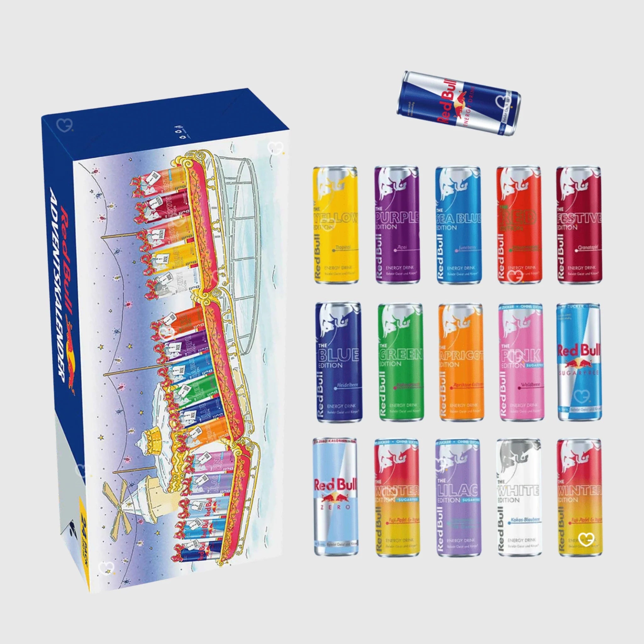 Red Bull Adventní kalendář 2025 – CZ limitovaná edice