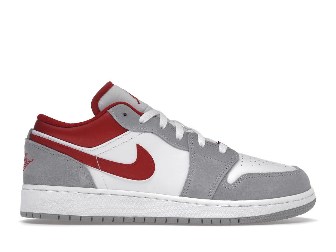 Air Jordan 1 Low SE Smoke Grey Gym Red (GS)