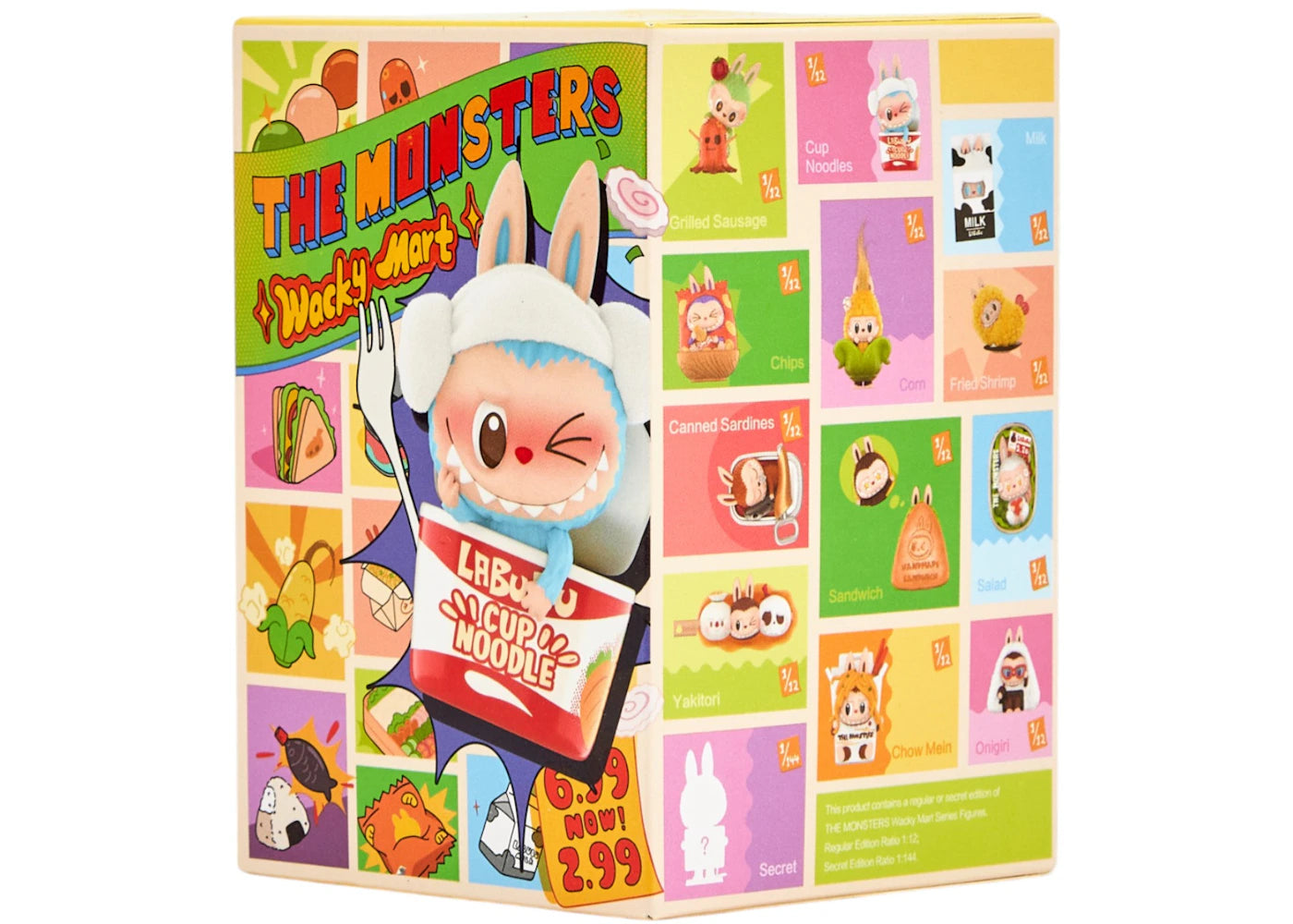 Pop Mart Labubu The Monsters Wacky Mart Series Figure Single Blind Box