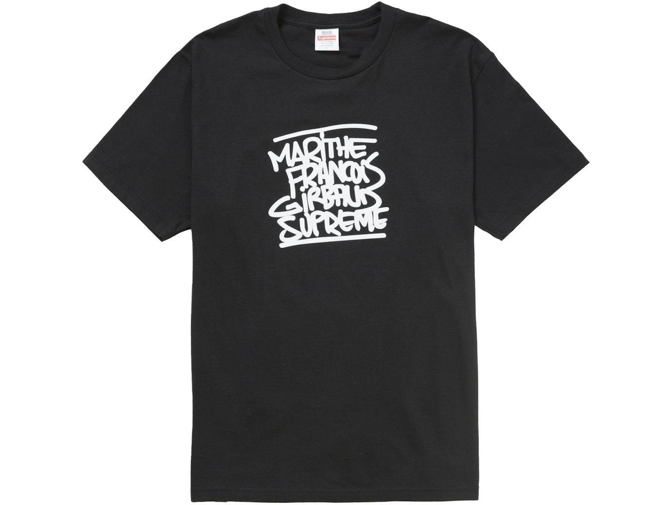 Supreme Marithé + François Girbaud Tee Black