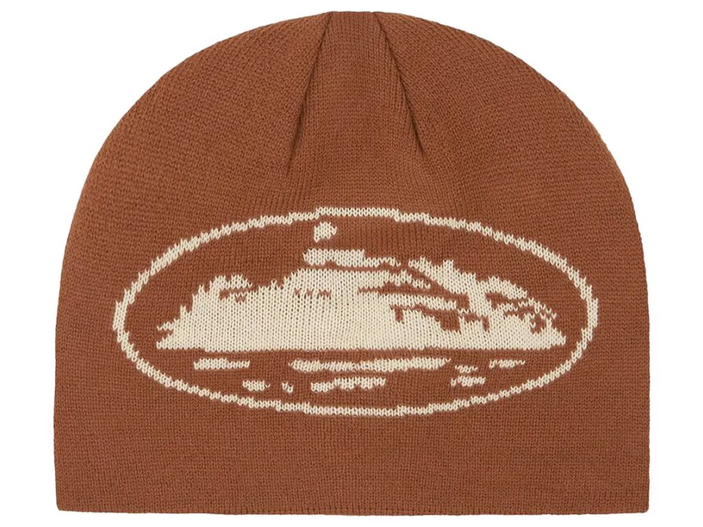 Corteiz Alcatraz Skully Brown
