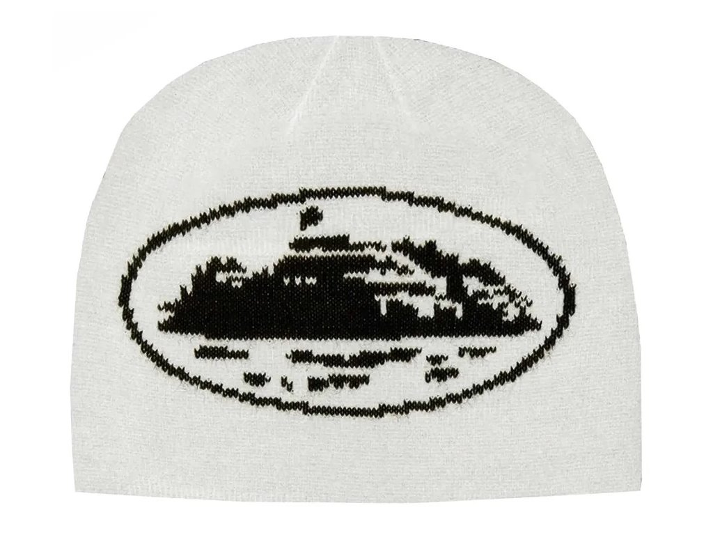 Corteiz Alcatraz Skully White