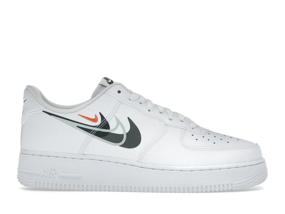 Nike Air Force 1 Low '07 Multi Swoosh White Black