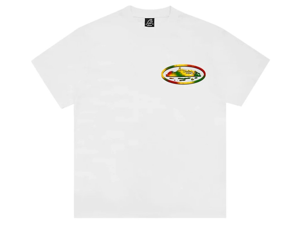 Corteiz Sunset Tee White