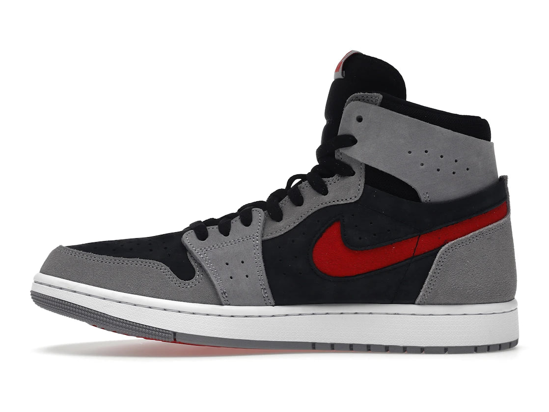 Jordan 1 High Zoom Air CMFT 2 Black Fire Red Cement