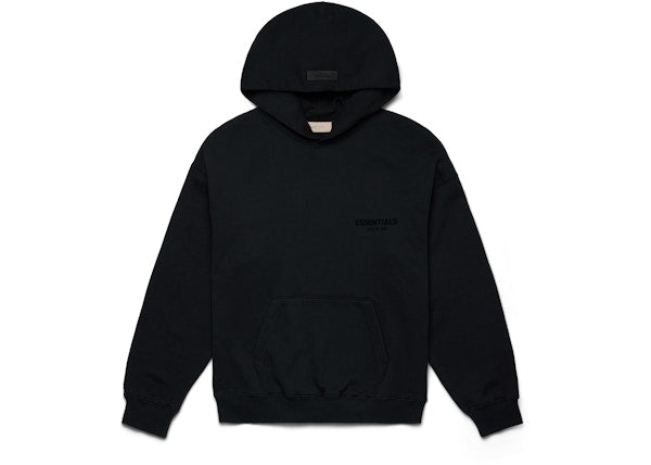 Fear of God Essentials Pullover Chest Logo Hoodie Stretch Limo/Black